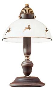 Kolarz 731.73.150 - Stolní lampa NONNA 1xE27/75W/230V jeleni rose gold