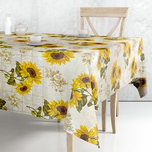 Ubrus PVC Mirabella 940A - Slunečnice 140cm x 20m