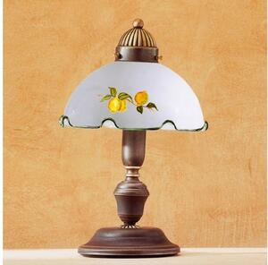 Kolarz 731.73.116 - Stolní lampa NONNA 1xE27/75W/230V citrony