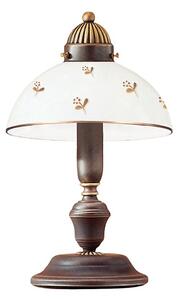 Kolarz 731.73.170 - Stolní lampa NONNA 1xE27/75W/230V květiny rose gold