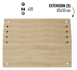 AR Shelving Rozšíření pro nástěnný regál »Deco« (85x35 cm) (100396473002)