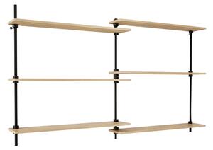 AR Shelving Nástěnný regálový systém »Deco« (92,5x160x17x5 cm) (100396546002)