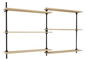 AR Shelving Nástěnný regálový systém »Deco« (92,5x160x17x5 cm) (100396546002)
