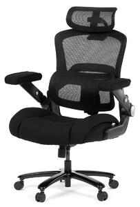 Ergonomická kancelářská židle AIR - černá síťovina / látka / nosnost 180 kg