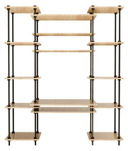 AR Shelving Psací stůl s regálem »Deco« (185x151x35/52,5 cm) (100396553002)