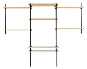 AR Shelving Psací stůl s regálem „Deco“ (100396533)