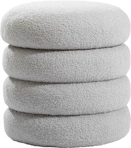 TABURET, textil, 41/42/41 cm Xora - Taburety