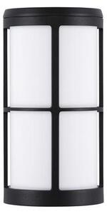 NV 9002851 Venkovní nástěnné svítidlo STONE černý hliník a akryl E27 1x12W 220-240V IP54 bez žárovky - NOVA LUCE