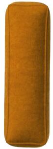 Yellow Tipi Cihlově oranžový sametový polštář písmeno I 40 cm