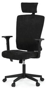 Ergonomická kancelářská židle ARLO - černá látka