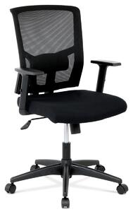 Ergonomická kancelářská židle VALERIO - černá síťovina