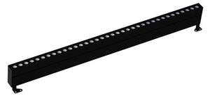 NV 9011162 WALL WASHER černý hliník a sklo LED Chip Cree 48W 3000K DC24V nastavitelné 30st. IP67 Max Power 300W - NOVA LUCE