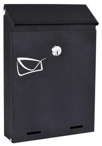 GOC Poštovní schránka na dopisy ODVIN - černá