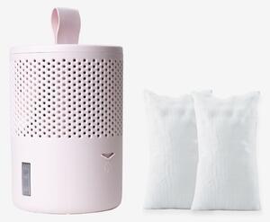 Everbrand Sweden Everbrand pohlcovač vlhkosti Absodry Duo Family Bag 6-series, BONUS PACK 2 x náplň, růžový