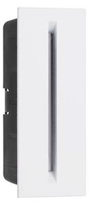 NV 9026120 Venkovní zapuštěné svítidlo do zdi AIZEN bílý hliník a čiré sklo LED 3W 3000K 600mA 100-240V 148st. IP54 - NOVA LUCE
