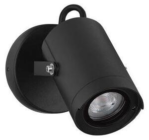 NV 9026126 Venkovní reflektor KIMIKO černý hliník a čiré sklo GU10 1x10W 220-240V bez žárovky IP54 - NOVA LUCE