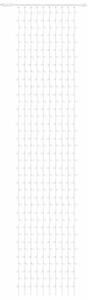 DECOLED Easy Fix LED světelný závěs venkovní, 100 × 500 cm, ledově bílá, 500 diod, bílý kabel, IP44, prodlužovací