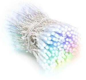 Barevná světýlka venkovní Twinkly strings PRO 25 m, RGB 250 diod, bílý kabel, IP44