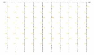 DECOLED Hobby Line LED světelný závěs do okna, 200 × 100 cm, teple bílá, 100 diod, čirý kabel, IP20 do interiéru, prodlužovací