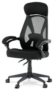 Ergonomická kancelářská židle VIGELTI - černá síťovina