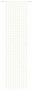 DECOLED Easy Fix LED světelný závěs venkovní, 100 × 1200 cm, teple bílá s FLASH, 1200 diod, bílý kabel, IP67, prodlužovací