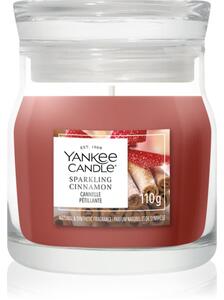 Yankee Candle Sparkling Cinnamon vonná svíčka Signature 110 g