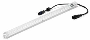 DECOLED Easy Fix LED padající sníh 100 cm, ledově bílá, 200 diod, černý kabel, IP67, prodlužovací