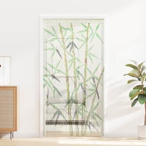 Dveřní závěs proti hmyzu s bambusovým potiskem bambus 100x220cm