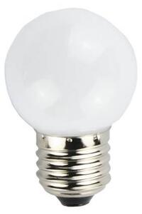 DECOLED LED žárovka LBE, ledově bílá, 6 diod, patice E27, IP44
