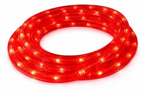DECOLED Easy Fix LED hadice venkovní, 1 m, červená, 30 diod, IP44, metráž