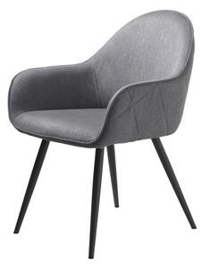 Designové křeslo Dayton šedé