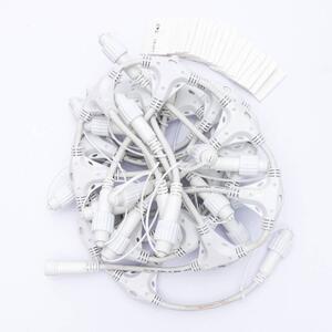 DECOLED Easy Fix T rozbočovač, 21 výstupů, bílý, IP67