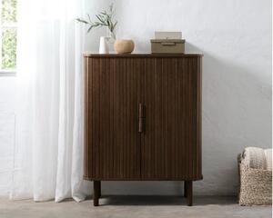 Designová skříňka Parveen 113 cm kouřový dub
