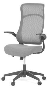 Ergonomická kancelářská židle DOMINIQUE - šedá síťovina
