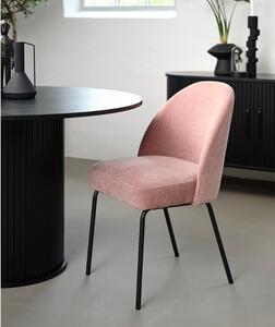 Designová jídelní židle Kaiholo růžová