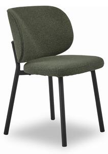Designová jídelní židle Salgado lesnická zelená