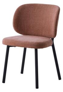 Designová jídelní židle Salgado růžová