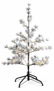 SIRIUS LED svítící stromeček Alfi 90 cm, zasněžený