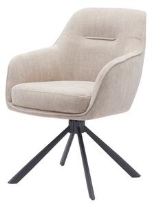Designová otočná židle Sanjaya len