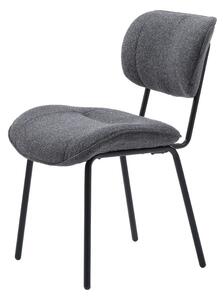 Designová židle Rashtin tmavě šedá