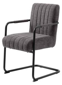Designová židle Mahima tmavě šedá