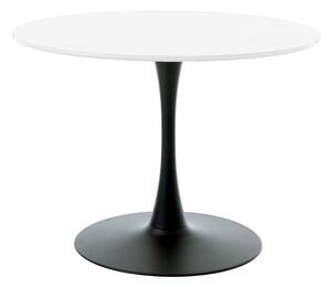 Designový jídelní stůl Valenzuela 100 cm bílý