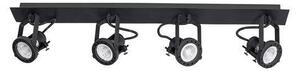 NV 9155103 Bodové svítidlo SALVA černý kov GU10 4x10W 230V IP20 bez žárovky - NOVA LUCE