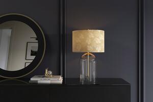 Designová stolní lampa Gellert 47 cm zlatá
