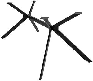 Stolové nohy 323439 Cascada M - 155x93x72 cm, kov, industrial černá