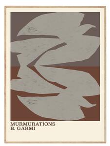 The Poster Club Autorský plakát Murmurations Brown by By Garmi - 50 x 70 cm TPC130