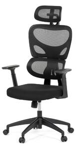 Ergonomická kancelářská židle LEXON - černá síťovina