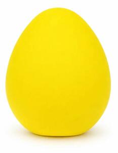 DECOLED Velikonoční dekorace vajíčko, 20 cm, žluté, plast, venkovní