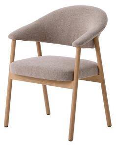 Designová jídelní židle Jacqueline bílý dub - skladem