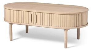 Designový konferenční stolek Palomino 120 cm bílý dub